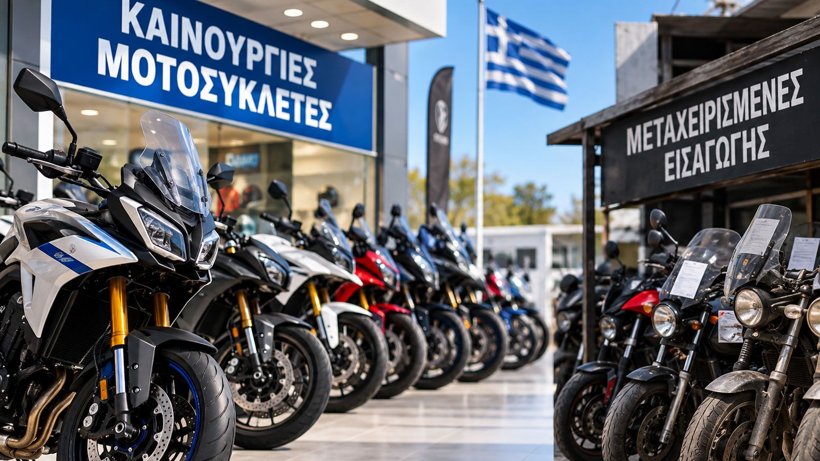 Οι Έλληνες αγοράζουν καινούργια μοτοσυκλέτα αντί για μεταχειρισμένη 